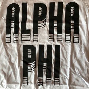 Alpha Phi Fitted Tee
